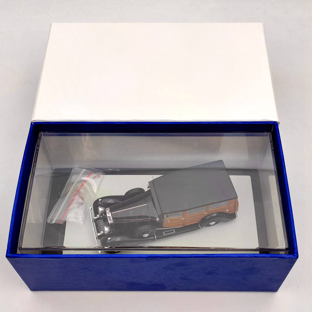 GLM Models 1/43 1928 Rolls-Royce New Phantom Shooting Brake #43204702 Resin Car Limited Collection