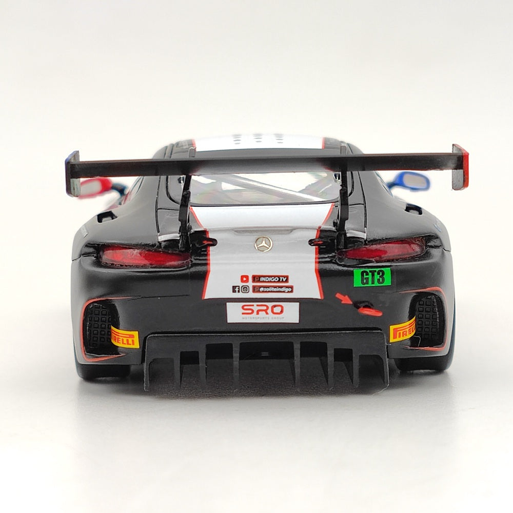 Solite 1:43 Mercedes Benz AMG GT3 2019 Blancpain GT World Challenge #97 Indigo