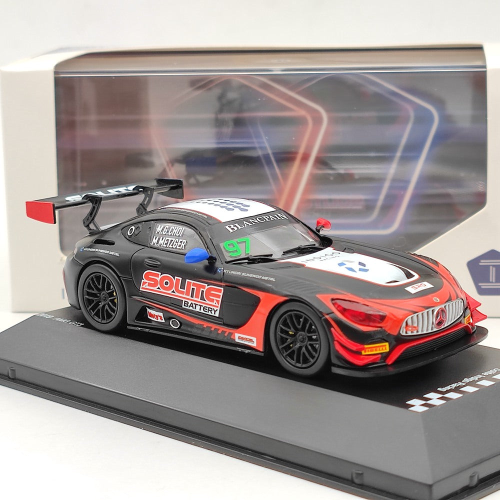 Solite 1:43 Mercedes Benz AMG GT3 2019 Blancpain GT World Challenge #97 Indigo