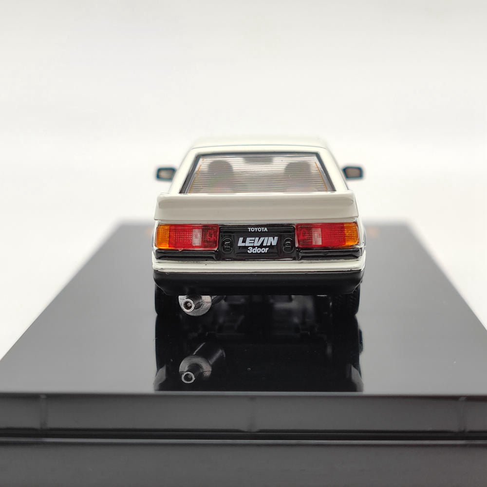1/64 Hobby Japan TOYOTA COROLLA LEVIN AE86 3 Door CUSTOM White HJ641037CWK Diecast Model Toys Car Limited Collection Gift
