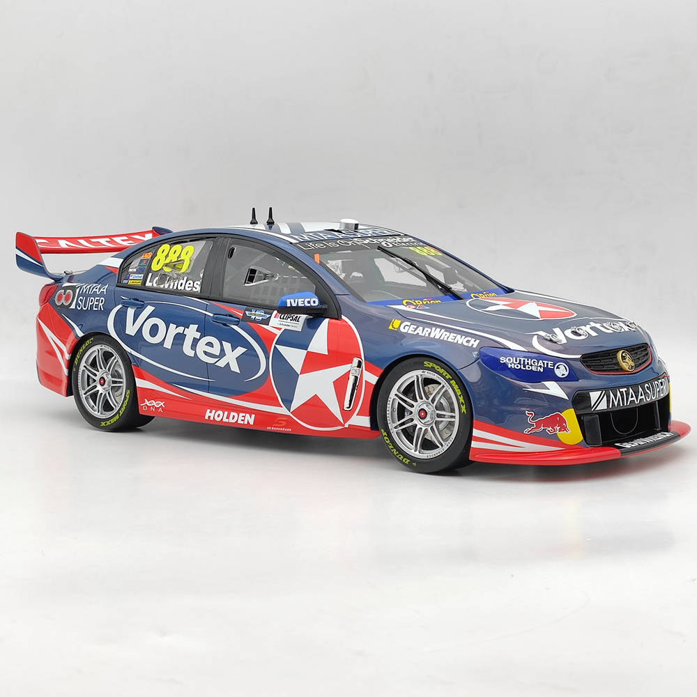 B12H16Q 1/12 2016 CLIPSAL 888 CRAIG LOWNDES HOLDEN COMMODORE 251 DÉMARRE JOUETS EN RÉSINE VOITURE CADEAU