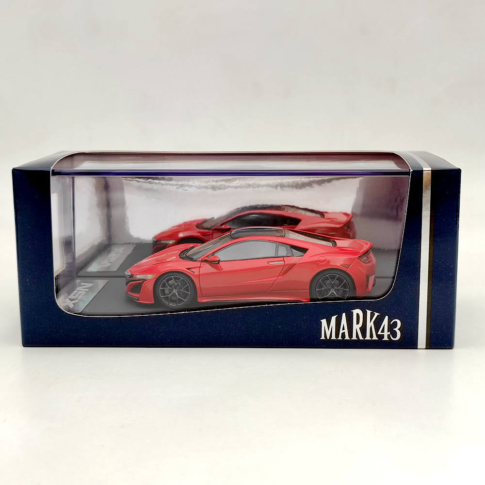 Modèle réduit de voiture jouet en résine Honda NSX rouge PM4324R Mark43 1:43, édition limitée, cadeau de collection