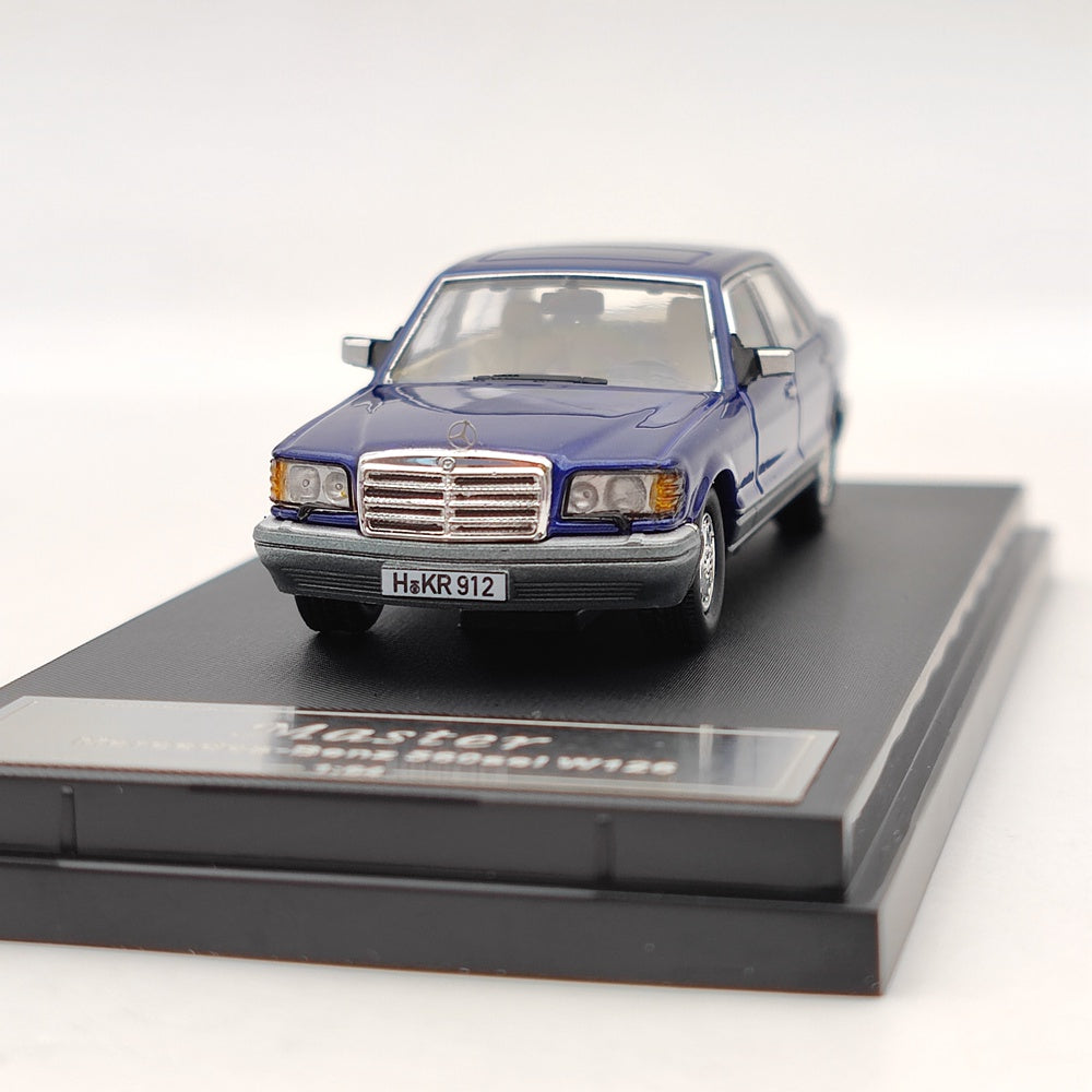 Master 1:64 Mercedes-Benz S560SEL W126 Diecast Toys Car Models Collection Gifts