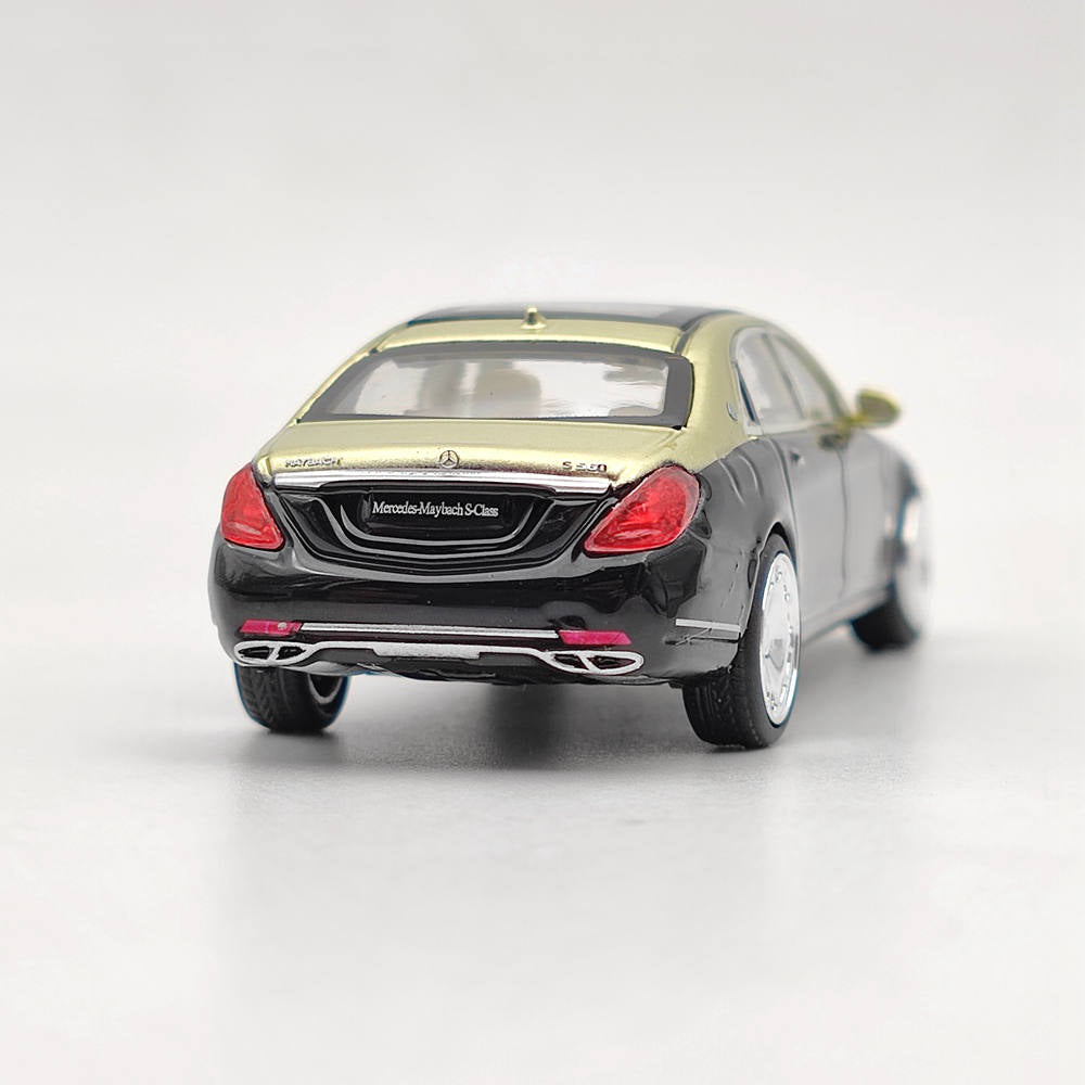 Master 1:64 Mercedes Benz Maybach Classe S S650/S560 Jouets moulés sous pression Modèles de voitures Collection Cadeaux Double Couleur