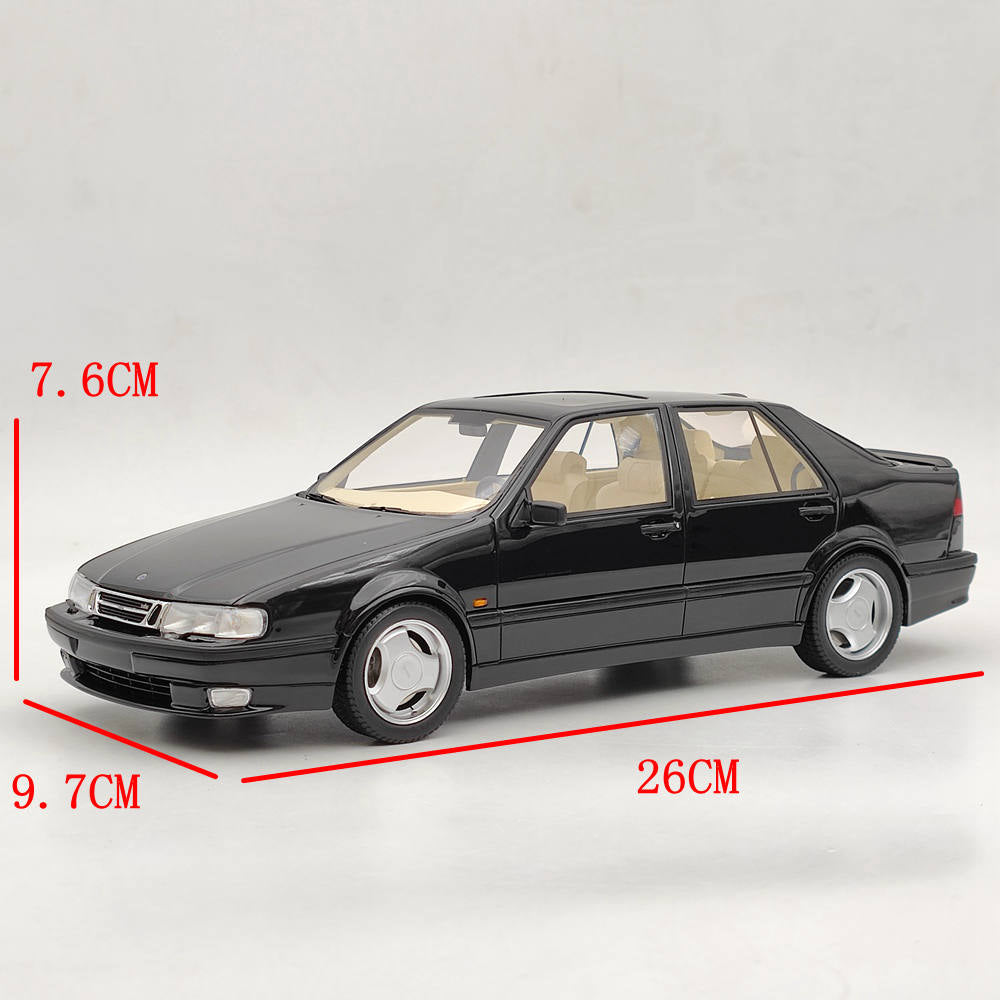 DNA Collectibles 1/18 Saab 9000 Aero CS 1985 DNA000140 Resin Model Limited Black Toy Car Gift