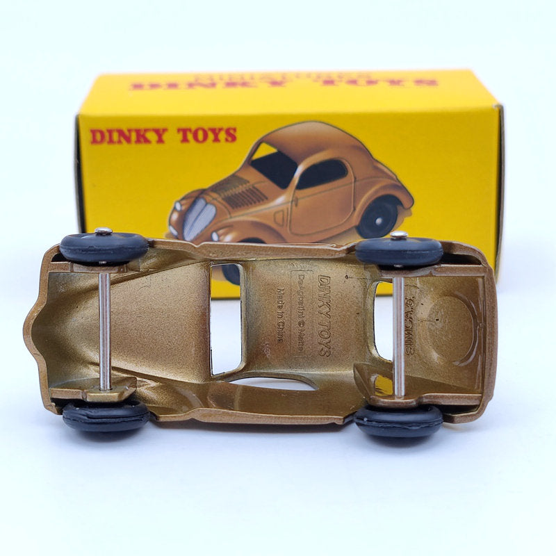 DeAgostini 1:43 Dinky Toys 35A Simca 5 Brown Metal Diecast Car Modèles Cadeaux Décorations