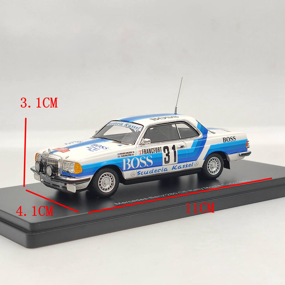 NEO SCALE MODELS 1/43 1980 MERCEDES BENZ 280CE #31 Rally Monte Carlo NEO46671 Resin Toys Car Limited Collection