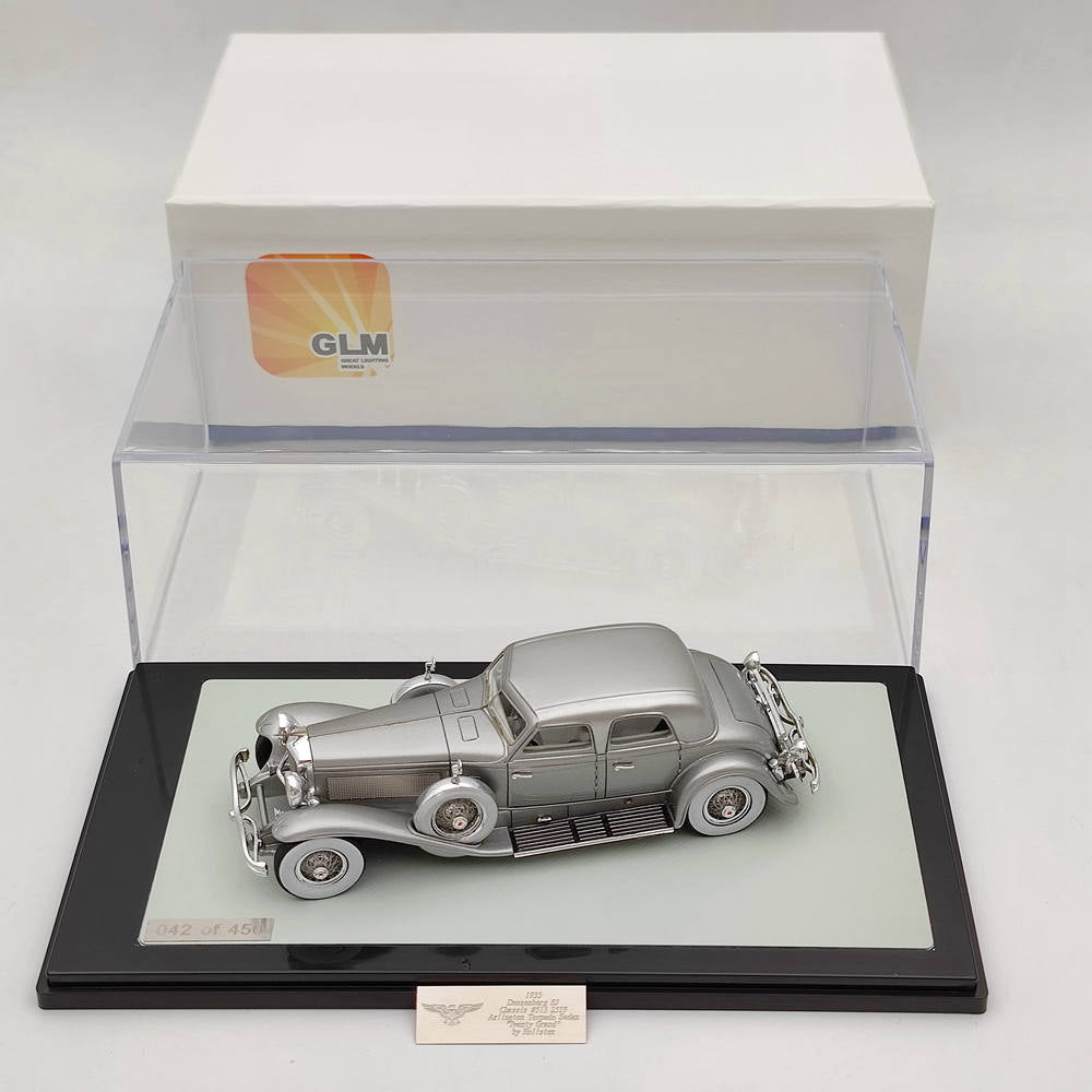 1/43 GLM Models Duesenberg SJ Rollston Arlington Torpedo Sedan 1933 GLM43106201 Jouet en résine Voiture Cadeau