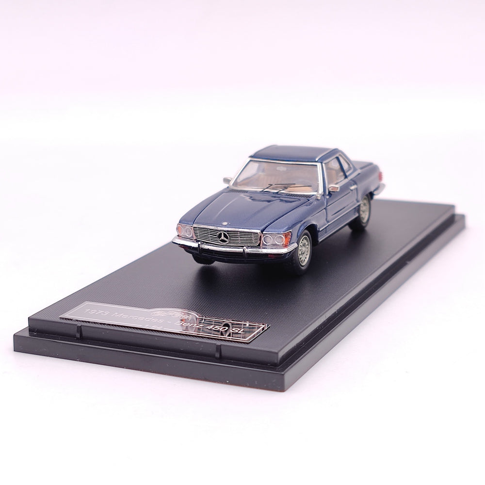 GFCC 1:64 Mercedes-Benz 450 SL Roadster Version européenne/américaine 1973 Jouets moulés sous pression Modèles de voitures Collection limitée Cadeaux