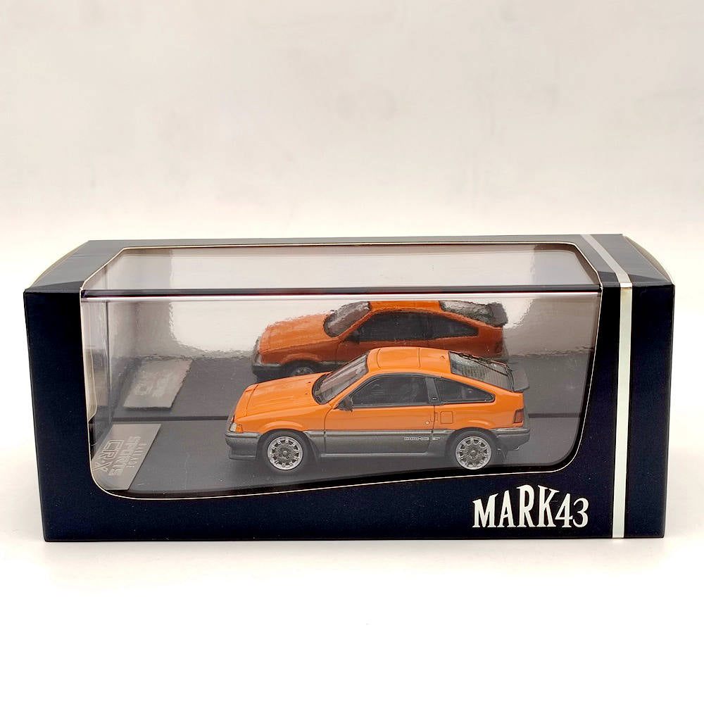 1/43 Mark43 Honda Ballade Sports CR-X Si AS Customized CF-48 Wheel PM4384SP Resin Model Toys Car Limited Collection