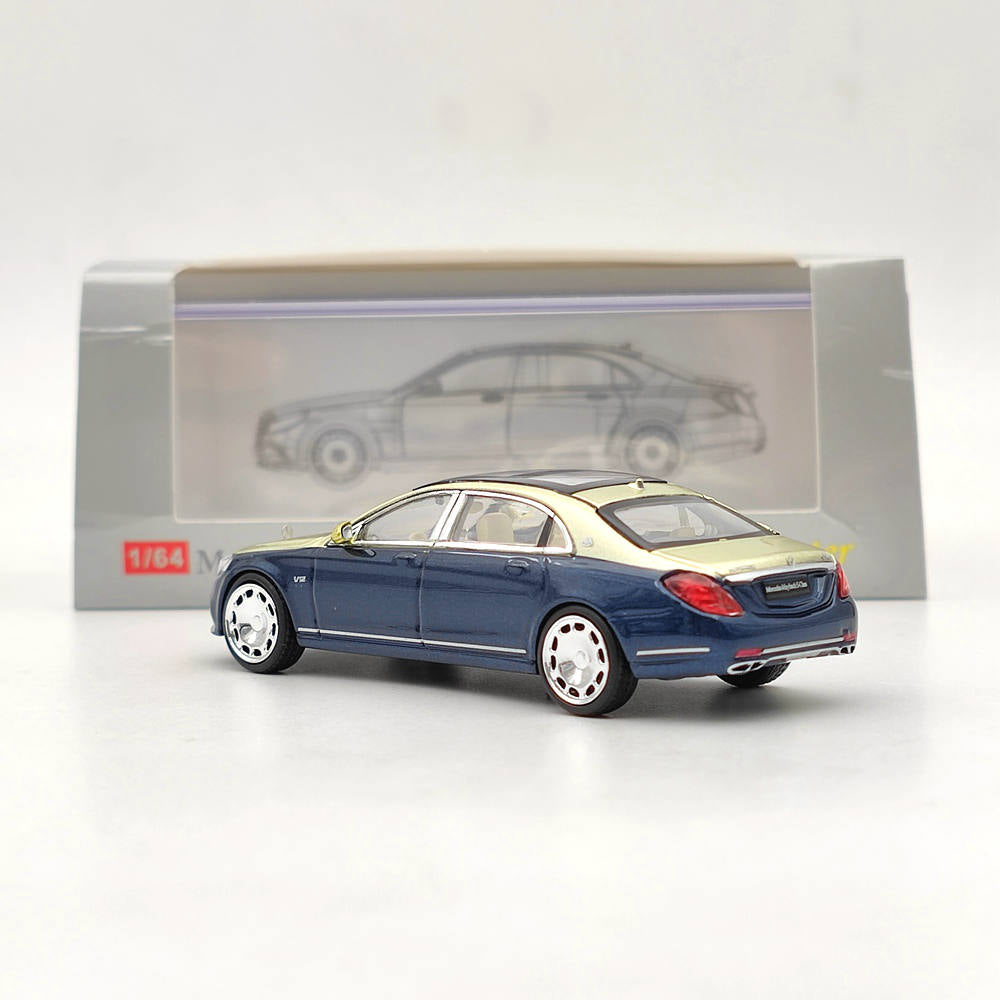 Master 1:64 Mercedes Benz Maybach Classe S S650/S560 Jouets moulés sous pression Modèles de voitures Collection Cadeaux Double Couleur