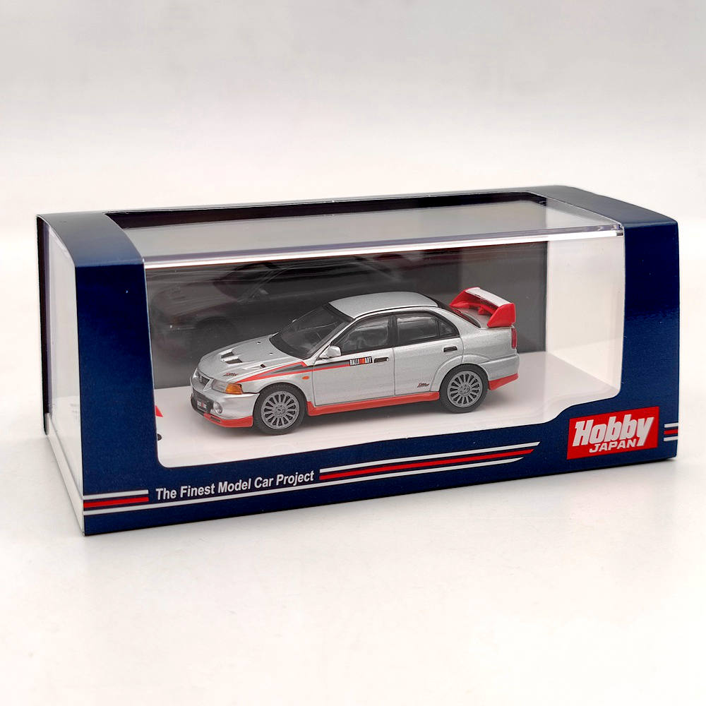 Hobby Japan HJ641033DS 1/64 Mitsubishi Lancer GSR Evolution VI Zero Fighter CP9A Diecast Model Toys Car Limited Collection Gift