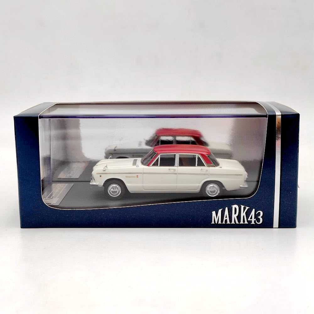 Mark43 1:43 Nissan Prince Skyline 2000GT-B (S54B-3) Red/White PM4323RW Resin Model Car Limited Collection Auto Toys Gift