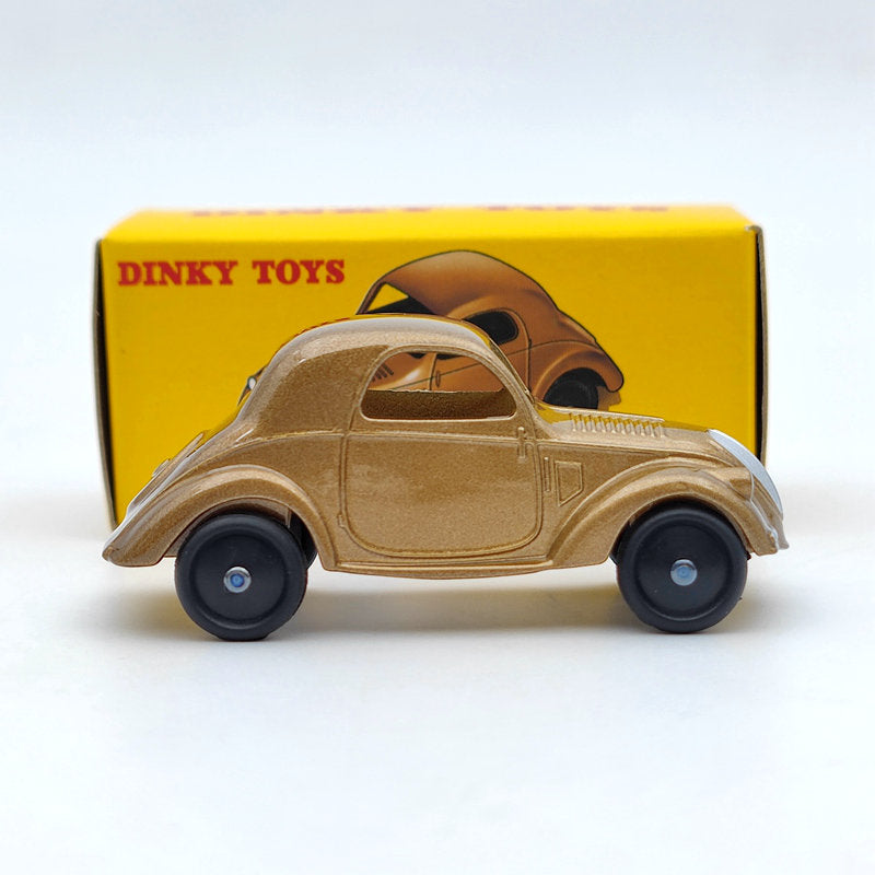 DeAgostini 1:43 Dinky Toys 35A Simca 5 Brown Metal Diecast Car Modèles Cadeaux Décorations
