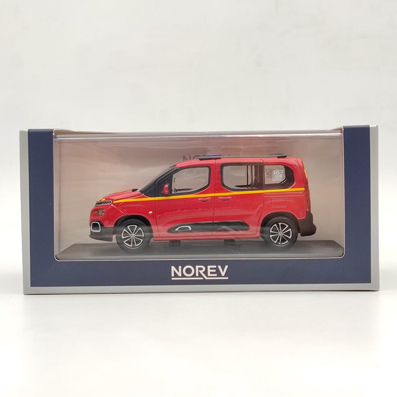 Norev 1/43 2020 Berlingo POMPIERS FIRE ENGINE Diecast Model Cars Limited