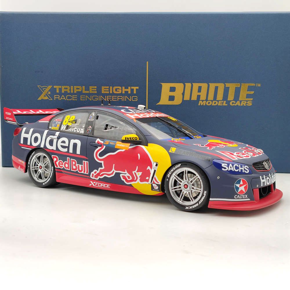 B12H17X 1/12 HOLDEN VF COMMODORE V8 SUPERCAR 2017 VAINQUEUR DU CHAMPIONNAT JOUETS EN RÉSINE VOITURE CADEAU