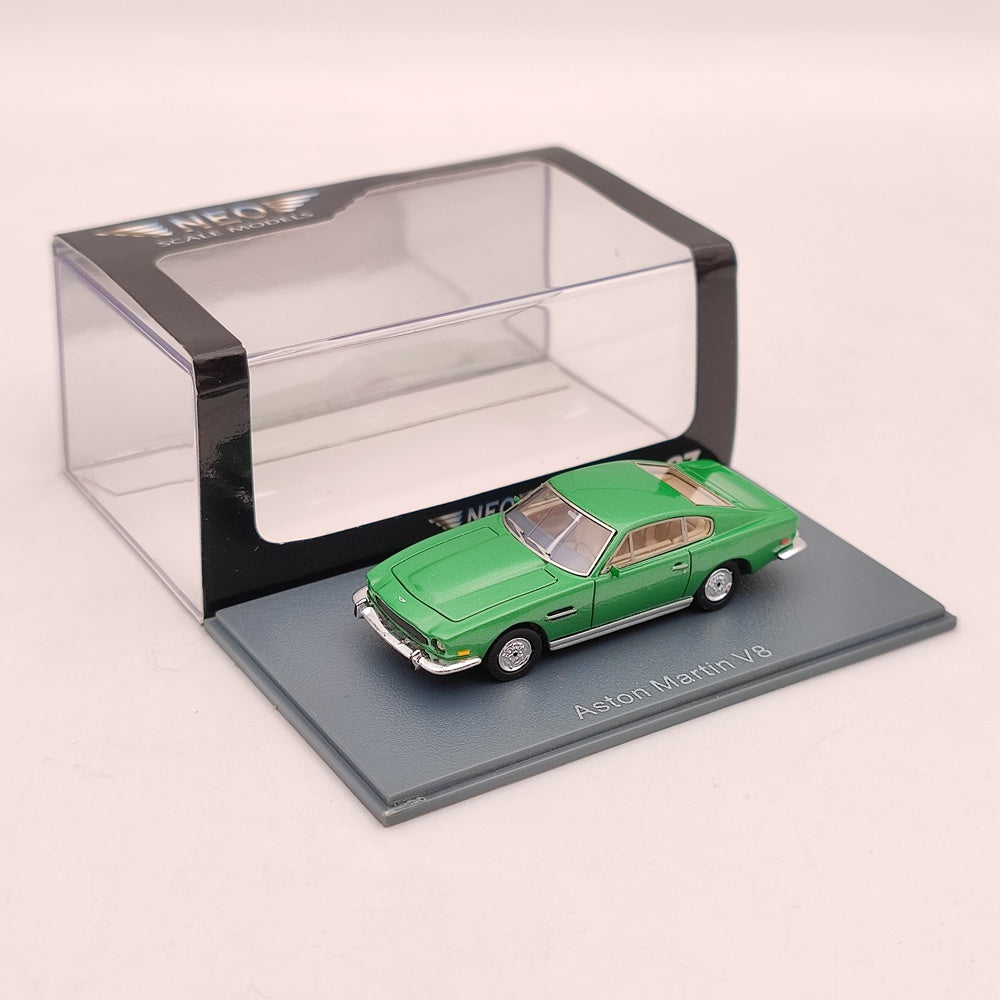 NEO SCALE MODELS 1/87 Aston Martin V8 Resin Car Limited Collection Green Toy Gift