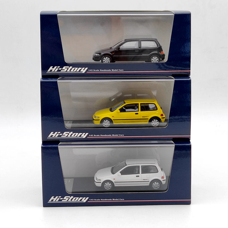 Hi-Story 1/43 Honda City CR-i 1988 HS296 Modèle en résine Édition limitée Cadeau de collection