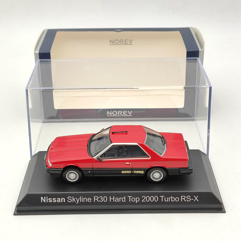 Norev 1/43 1983 Nissan SKYLINE R30 2000 Turbo RS-X Red/Black