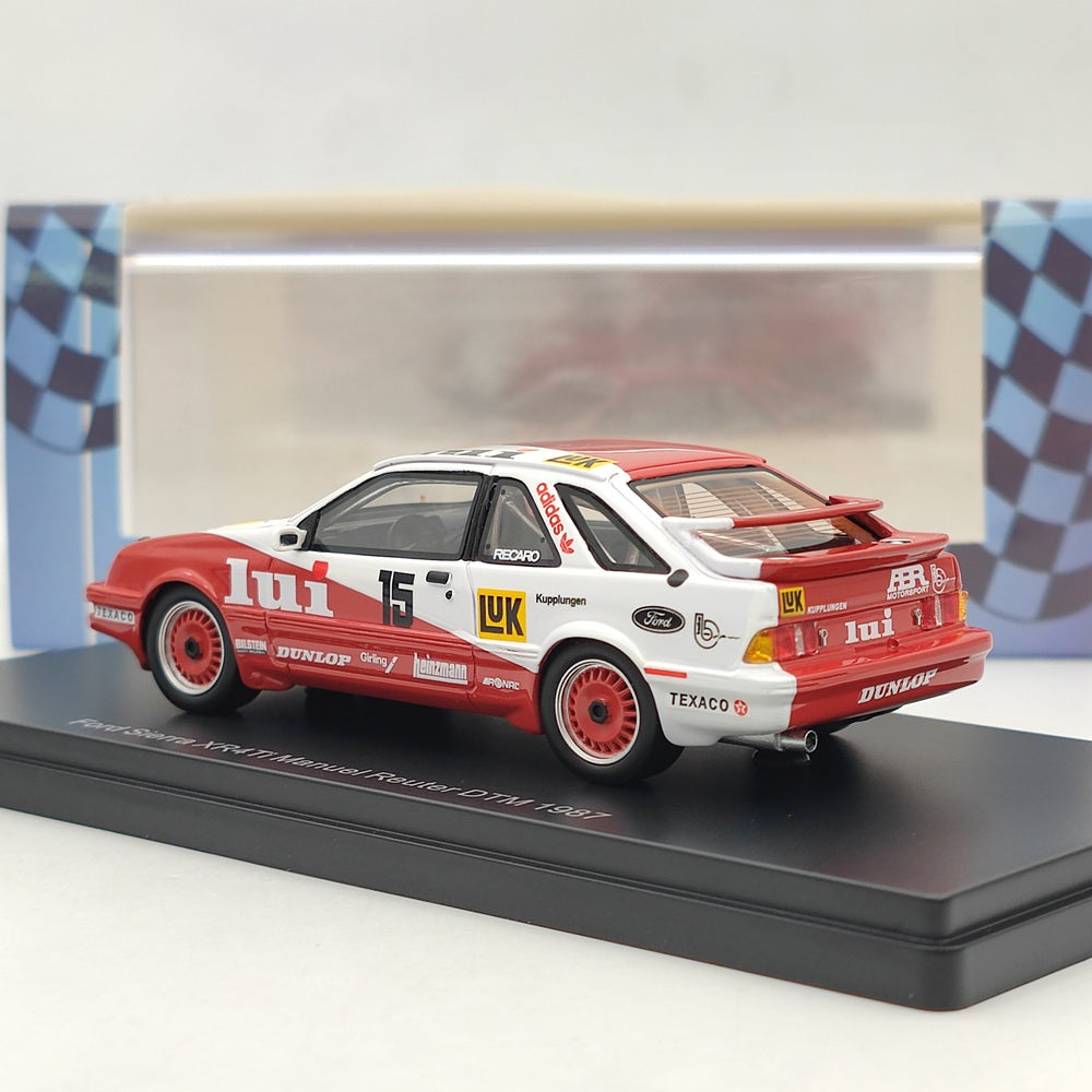 NEO SCALE MODELS 1/43 1987 Ford Sierra XR4Ti Manuel Reuter DTM #15 NEO44302 Jouets en résine Voiture Collection limitée