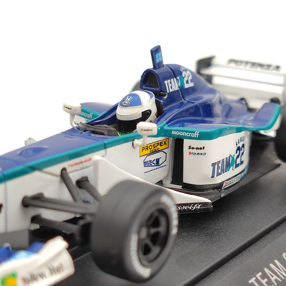 EBBRO 1:43 Formula Nippon 02 TEAM 22 Blue Diecast Model Cars Limited Collection