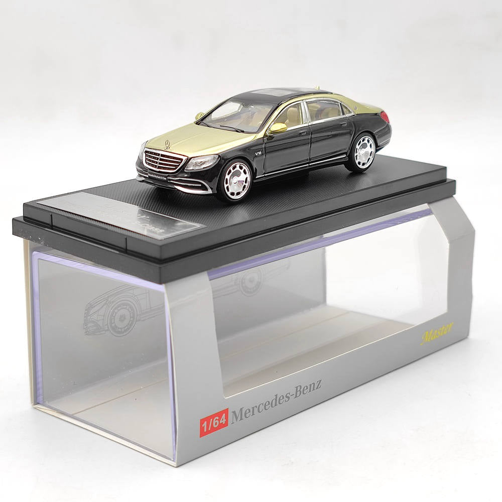 Master 1:64 Mercedes Benz Maybach Classe S S650/S560 Jouets moulés sous pression Modèles de voitures Collection Cadeaux Double Couleur