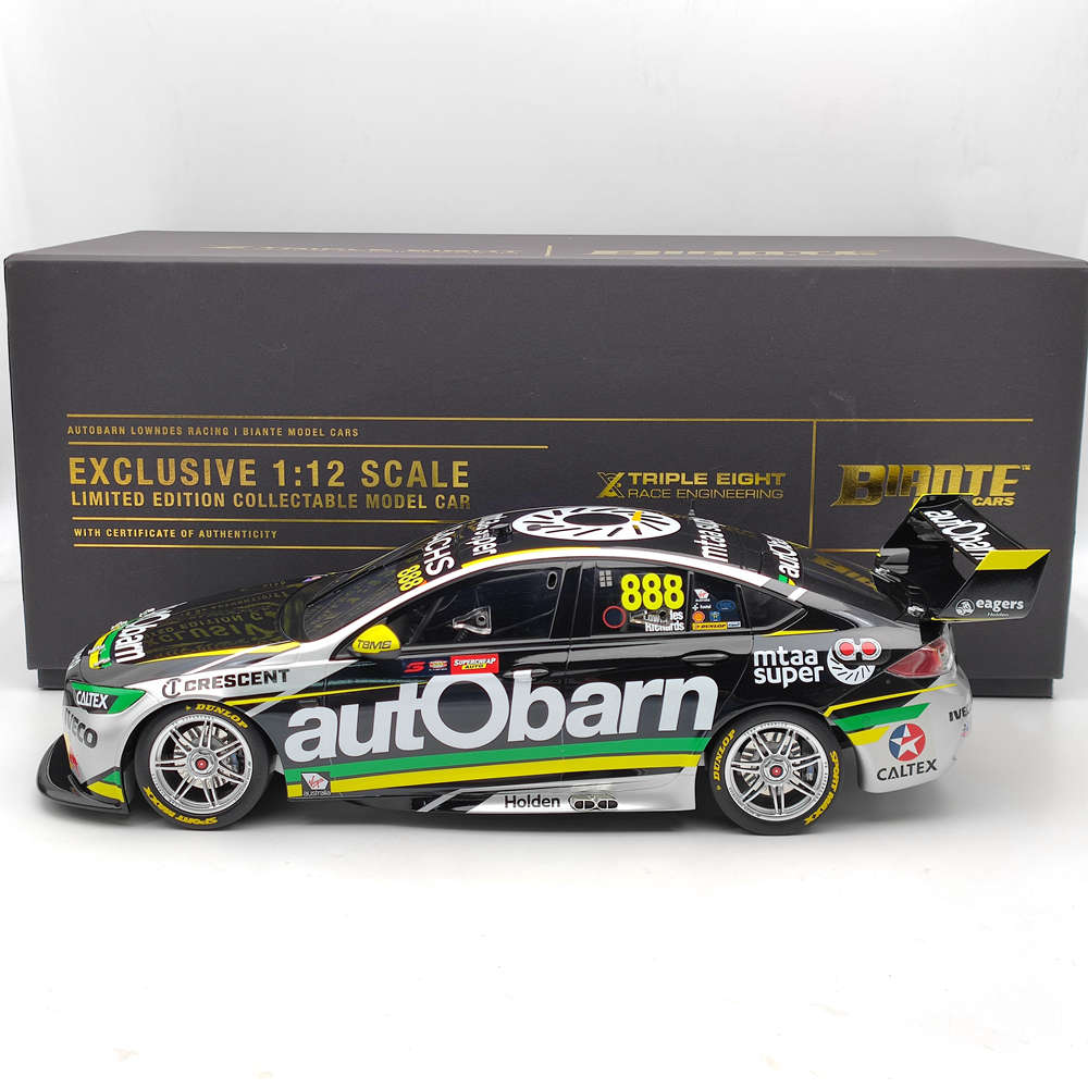 B12H18D 1/12 HOLDEN ZB COMMODORE SUPERCAR 2018 BATHURST 1000 WINNER #888 RESIN TOYS CAR GIFT