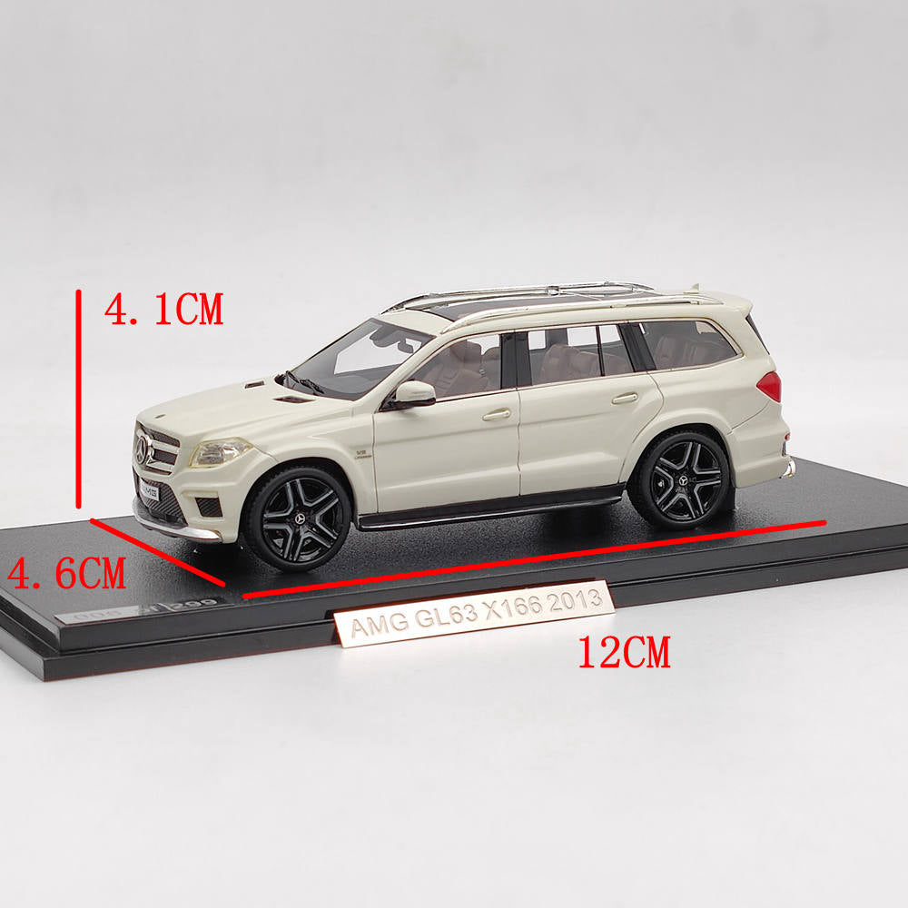 1/43 GLM Models Mercedes Benz AMG GI63 X 166 2013 #205202 Résine Blanche Collection Limitée