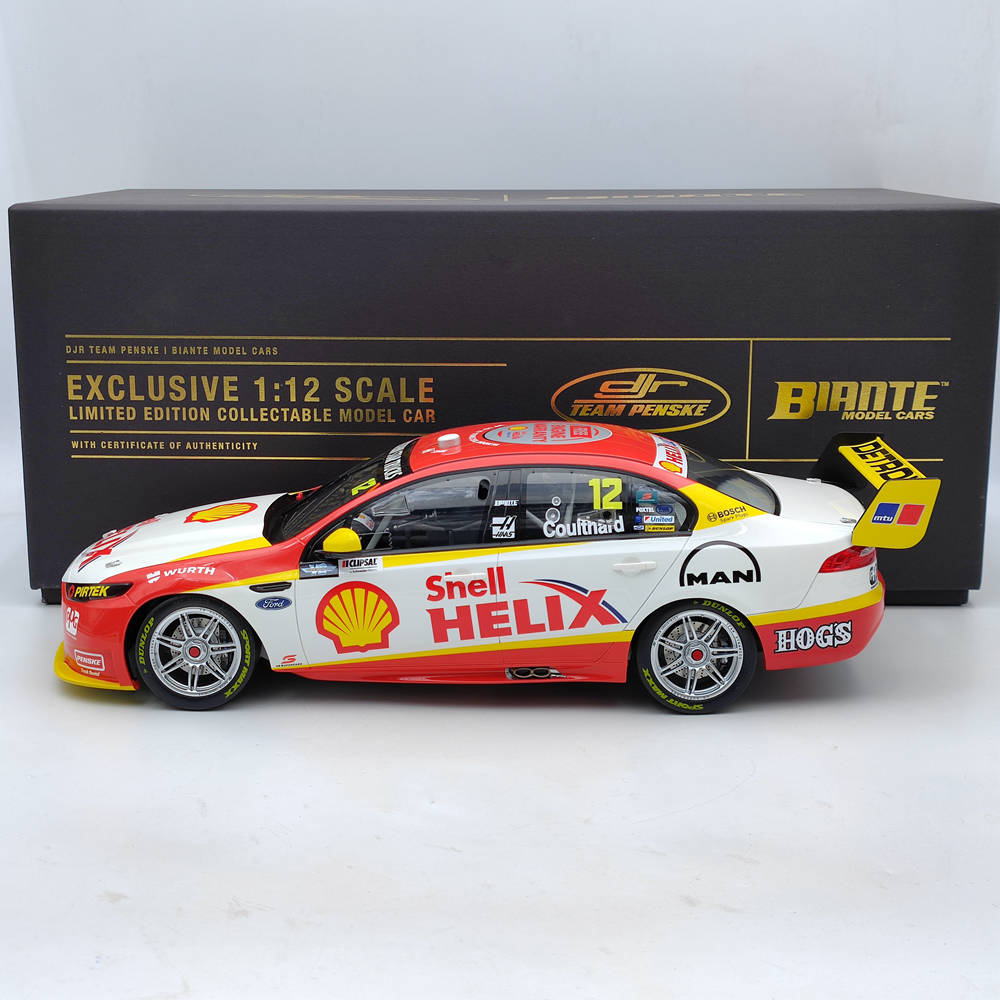 1/12 2016 FORD FALCON FGX SUPERCAR #12 DJR TEAM PENSKE #B12F16B Résine Voiture Jouets Cadeau