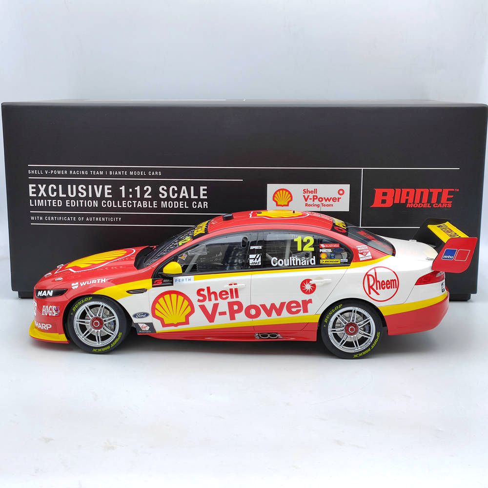 1:12 SHELL V-POWER RACING TEAM FORD FALCON FGX SUPERCAR 2017 #12 B12F17B RESIN TOYS CAR GIFT