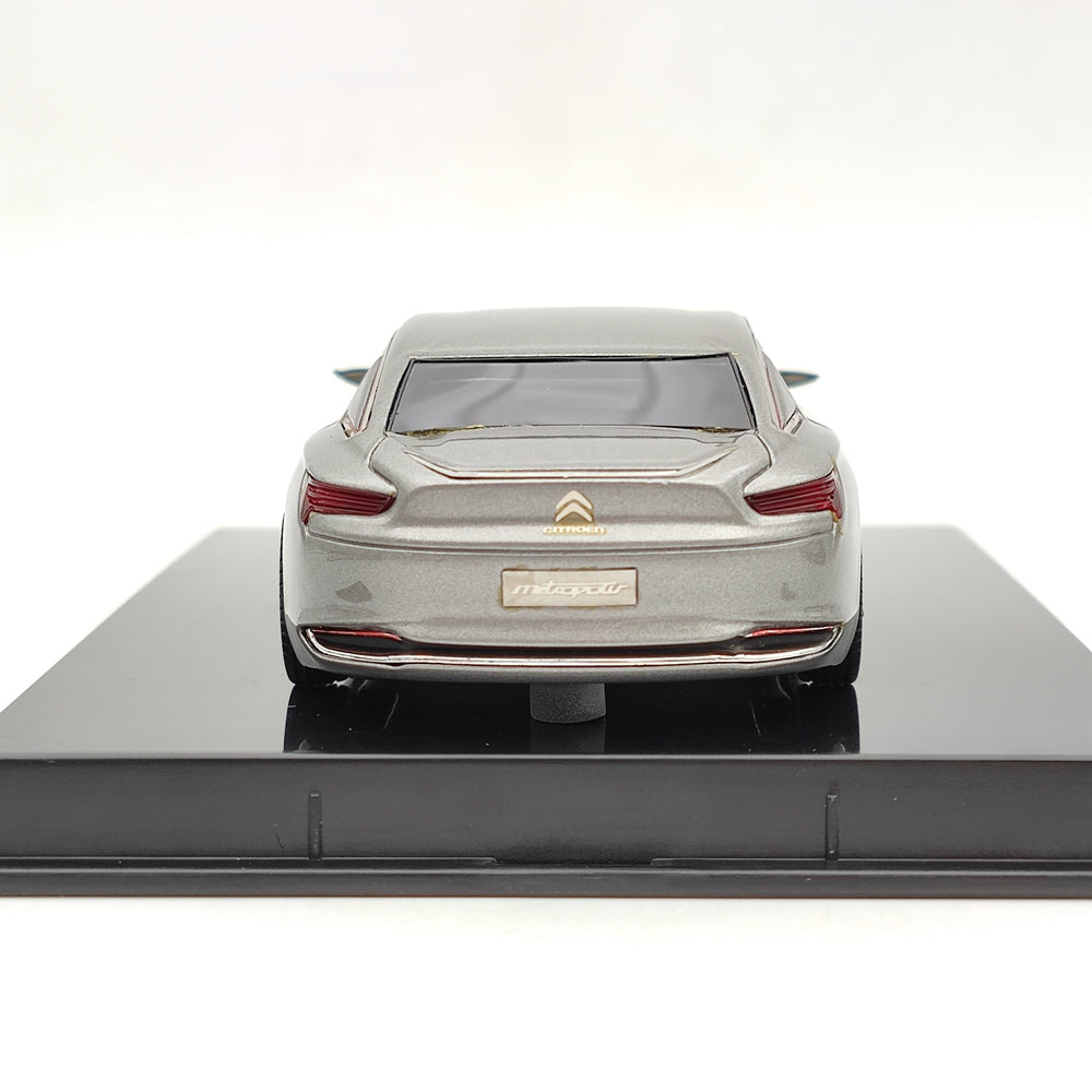 Norev 1/43 2010 Citroën Metropolis Provence Moulage Argent Modèle de Voiture Moulé Sous Pression Collection Limitée Cadeau Auto