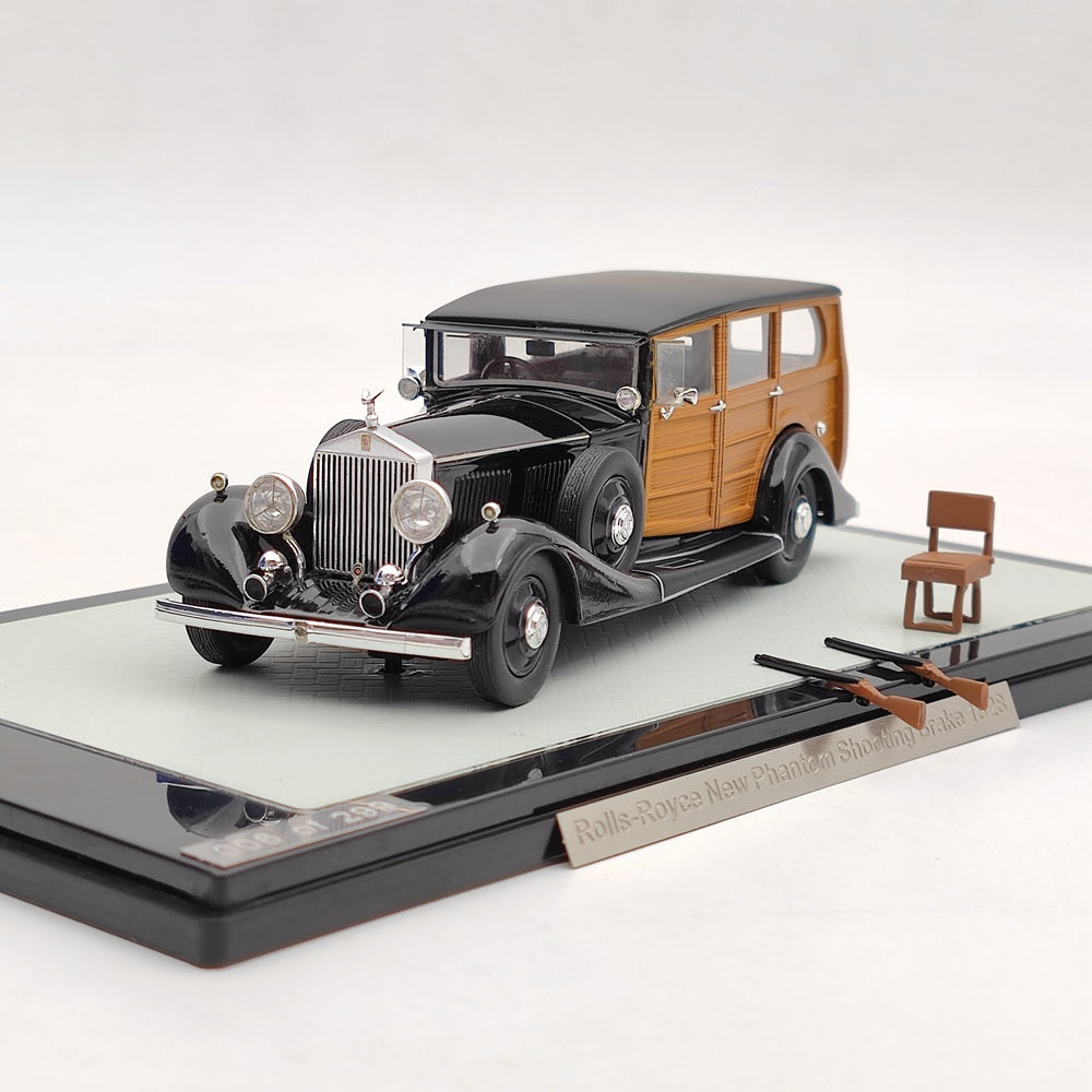 GLM Models 1/43 1928 Rolls-Royce New Phantom Shooting Brake #43204702 Resin Car Limited Collection