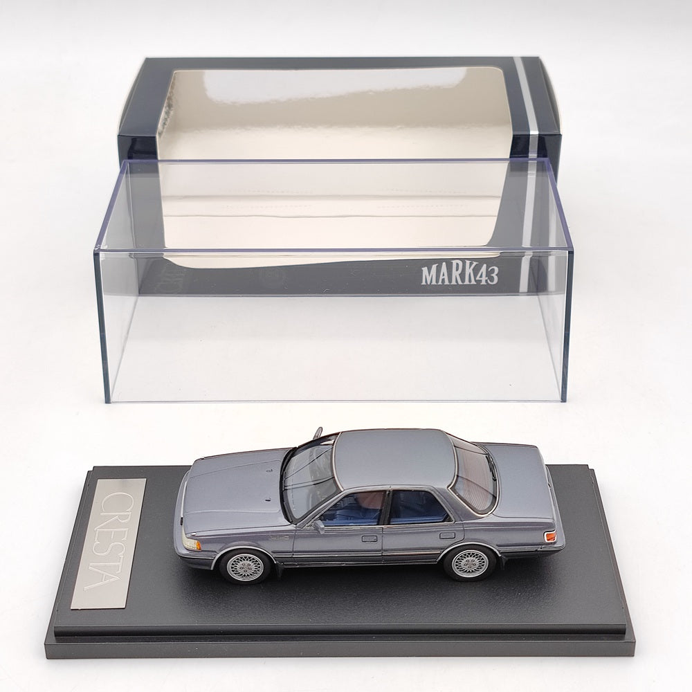 Mark43 1/43 Toyota CRESTA 3.0 Super Lucent G 1991 Gray PM4393GGM Resin  Model Car Limited Collection Auto Gift