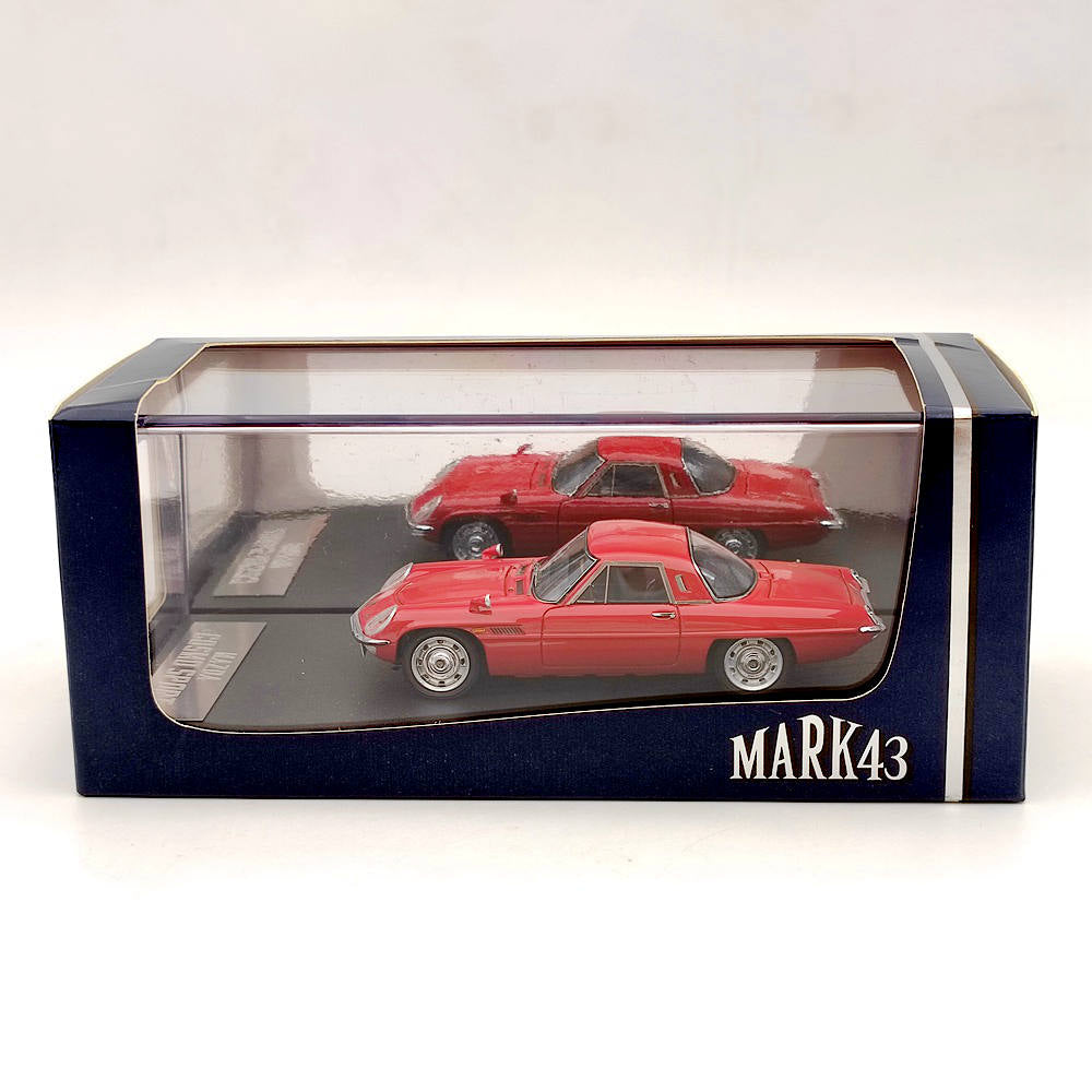 Modèle réduit de voiture en résine Mark43 1/43 Mazda Cosmo Sports L10B Rouge PM4381R