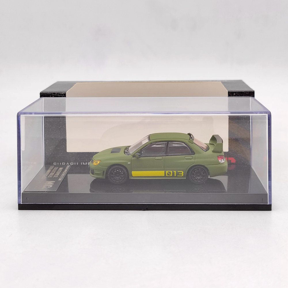 MC 1/64 2006 Impreza WRX STi Masterpiece Collectibles 13th Anniversary Diecast Model Toys Car Collection Gift