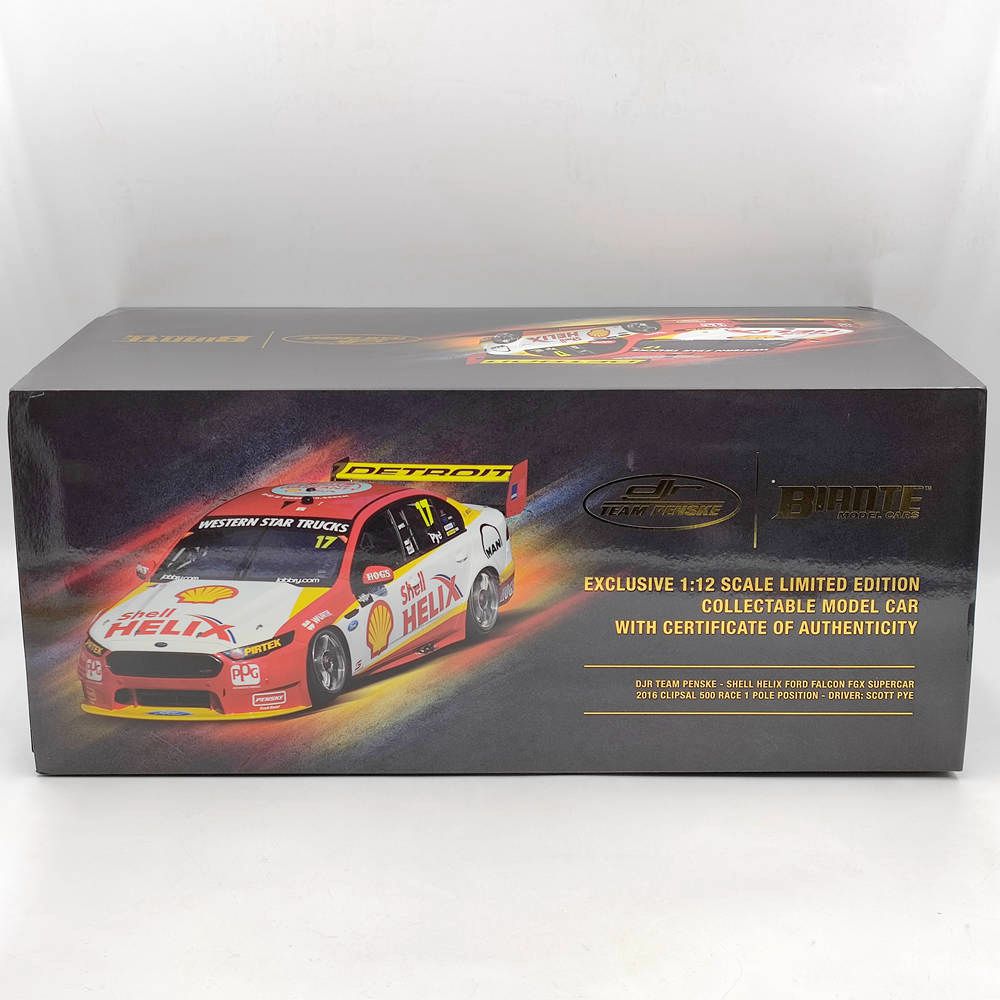 1:12 FORD FALCON FGX #17 DJR TEAM PENSKE 2016 Clipsal 500 Race B12F16A RESIN TOYS CAR GIFT