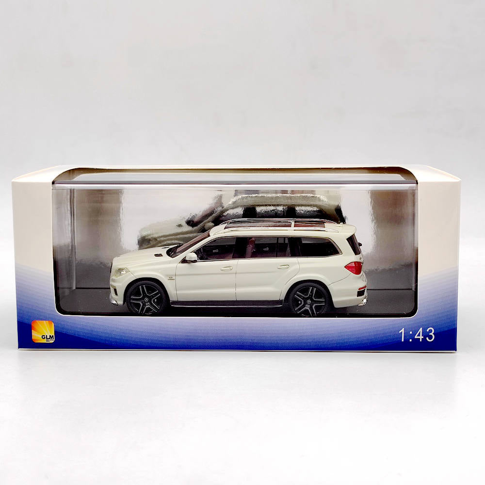 1/43 GLM Models AMG GI63 X 166 2013 #205202 White Resin Limited Collection