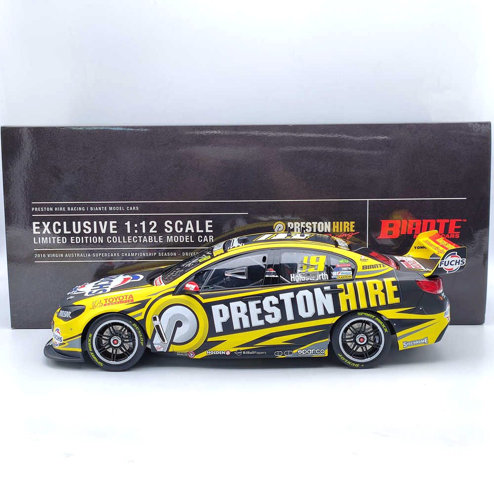 #B12H16J 1:12 PRESTON HIRE RACING HOLDEN VF COMMODORE SUPERCAR 2016 RESIN TOYS CAR GIFT