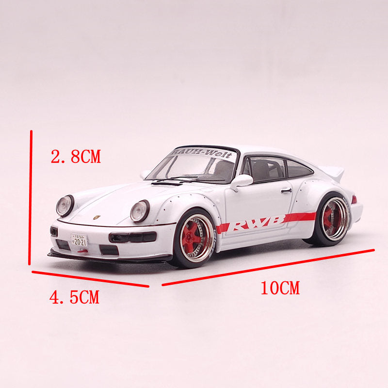 IXO 1/43 PORSCHE RWB 964 Rauhwelt MOC305 White Diecast Model Limited Collection