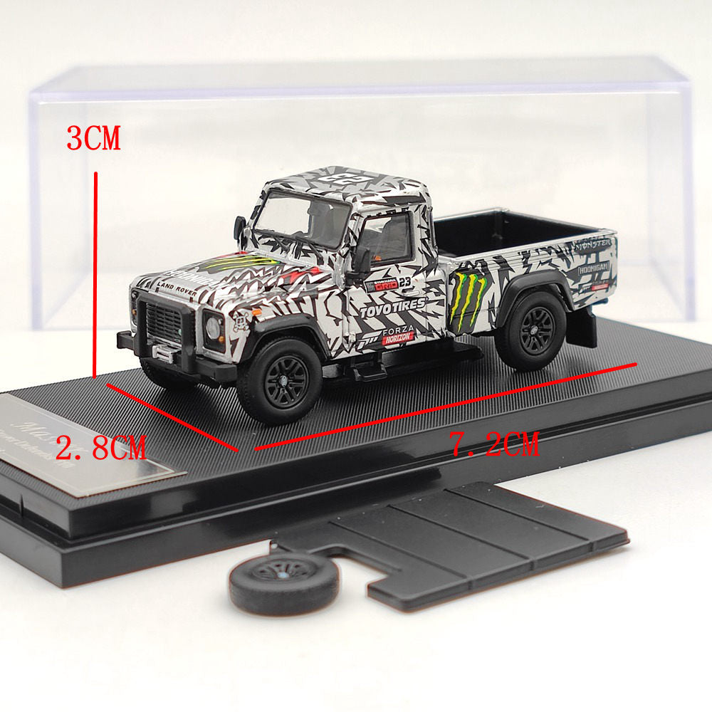 Master 1:64 Land Rover Pickup Claws Diecast Toys Car Models Limited Collection Gifts