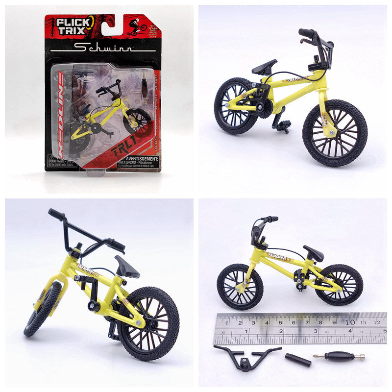 FLICK TRIX Miniature BMX Finger Bike PREMIUM DeathTrap Bicycle Diecast Toys Gift