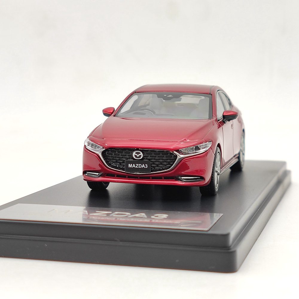 Hi-Story 1/43 MAZDA 3 MAZDA3 SEDAN 2019 Red HS259RE Diecast Model Car Collection Toys Gift