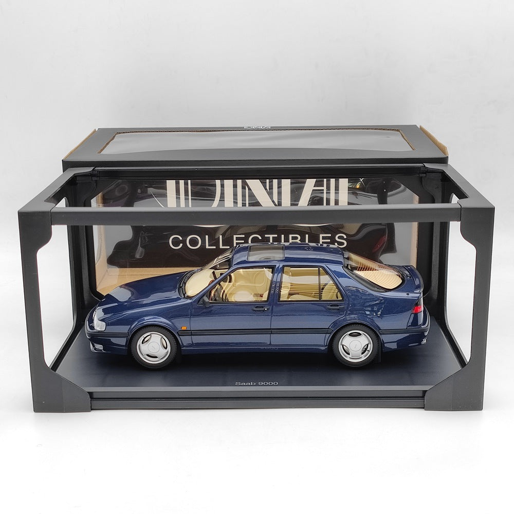 DNA Collectibles 1/18 Saab 9000 Aero CS 1985 DNA000139 Resin Model Limited Blue Toy Car Gift