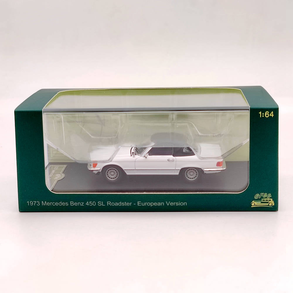 GFCC 1:64 Mercedes-Benz 450 SL Roadster Version européenne/américaine 1973 Jouets moulés sous pression Modèles de voitures Collection limitée Cadeaux