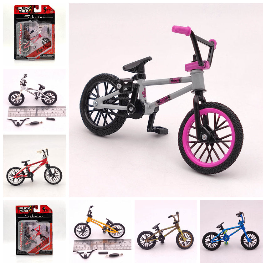 Lot Of 5Pcs Finger Bike FLICK TRIX Miniature BMX PREMIUM Diecast Models Bicycle