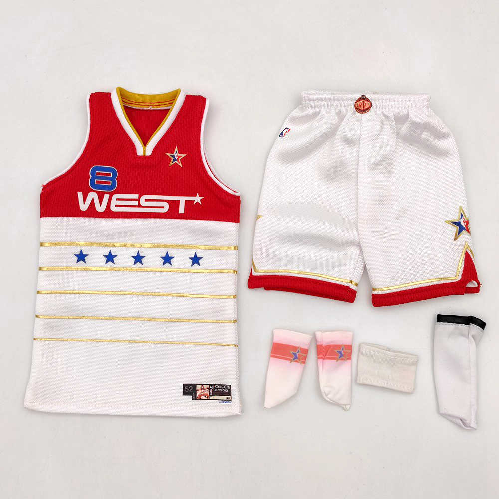 Custom 1:6 Kobe Bryant Los Angeles Lakers Jersey TOYs fit Enterbay