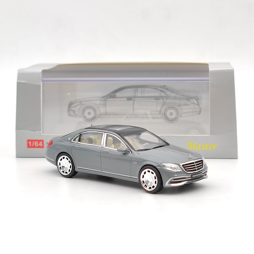 Master 1:64 Mercedes Benz Maybach Classe S S650/S560 Jouets moulés sous pression Modèles de voitures Collection Cadeaux Double Couleur