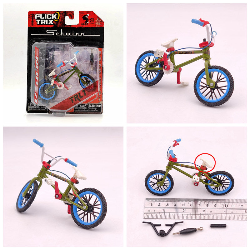 FLICK TRIX Miniature BMX Finger Bike PREMIUM DeathTrap Bicycle Diecast Toys Gift