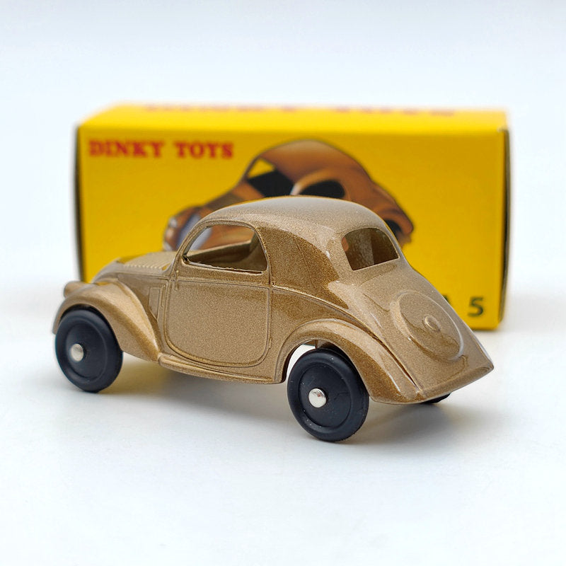 DeAgostini 1:43 Dinky Toys 35A Simca 5 Brown Metal Diecast Car Modèles Cadeaux Décorations