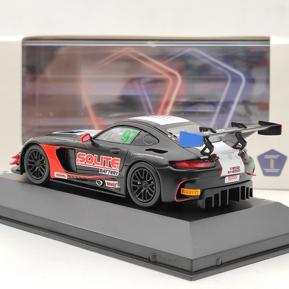 Solite 1:43 Mercedes Benz AMG GT3 2019 Blancpain GT World Challenge #97 Indigo
